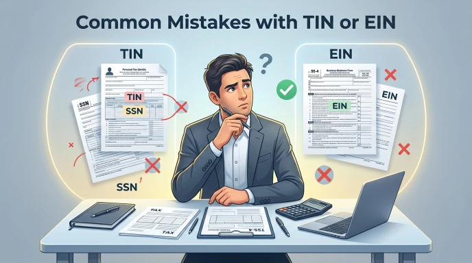Common Mistakes with Tin or EIN