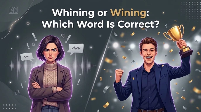 whining or wining