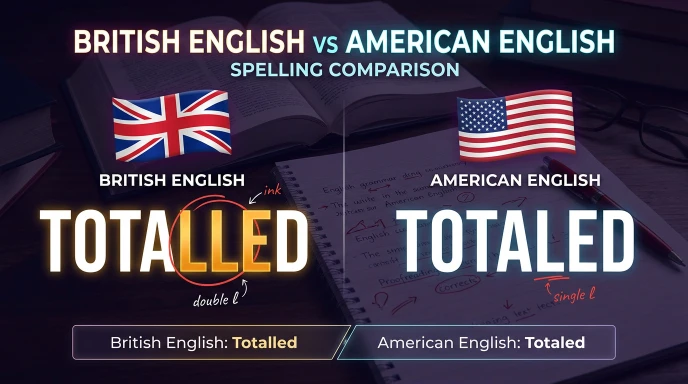 British English vs American English Spelling