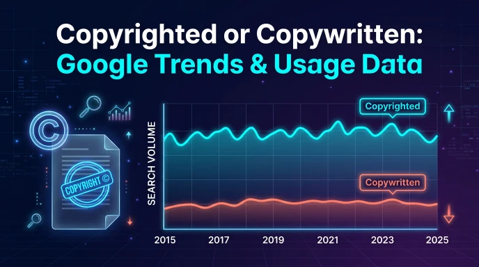 Copyrighted or Copywritten:Google Trends & Usage Data