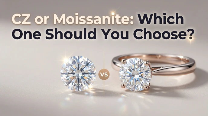 cz or moissanite