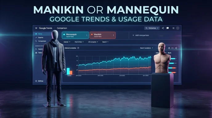 Manikin or Mannequin:Google Trends & Usage Data