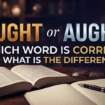 ought or aught