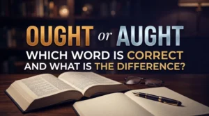 ought or aught