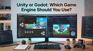 unity or godot